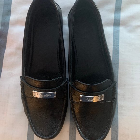 Coach Shoes - Coach Loafers- Black 8.5 womens